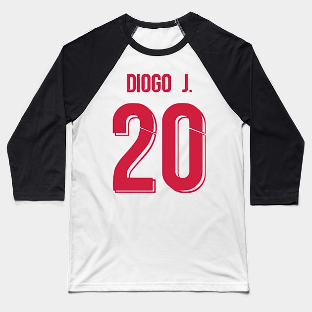 Diogo Jota  third Jersey Baseball T-Shirt by Alimator